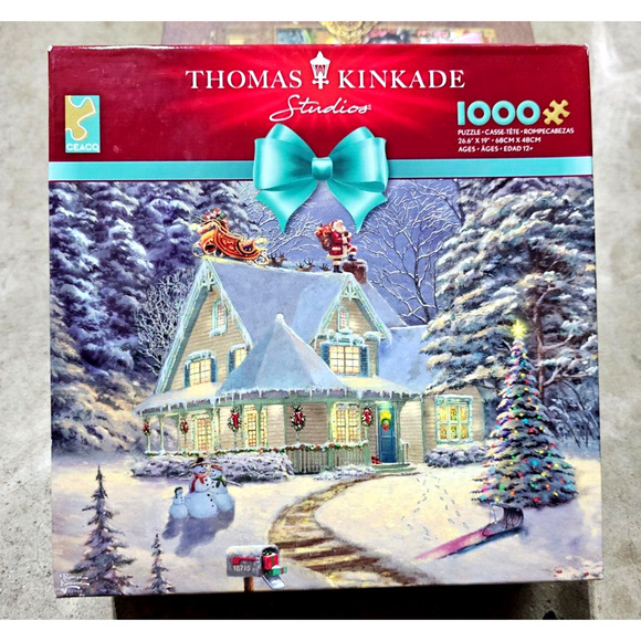 ceaco | Toys | Thomas Kinkade Studios Midnight Delivery 00 Piece Ceaco ...